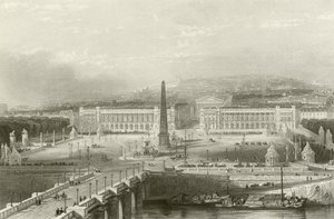 Place de la Concorde - Paříž od English School