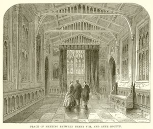 Místo setkání Jindřicha VIII. a Anny Boleynové od English School
