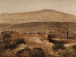 Místa zmíněná v Bibli: Jakubova studna (chromolit) od English School