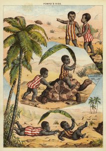 Pompeyova jízda (chromolitho) od English School