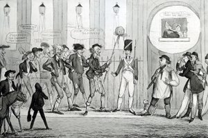 Poor Froze Out Gardners, 1820 od English School