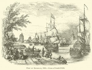 Přístav Rochelle, 1650 od English School