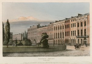 Portman Square, severní strana od English School