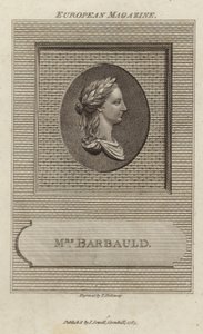 Portrét Anny Laetitie Barbauldové od English School