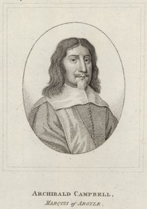 Portrét Archibalda Campbella od English School