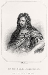 Portrét Archibalda Campbella, 1835 od English School