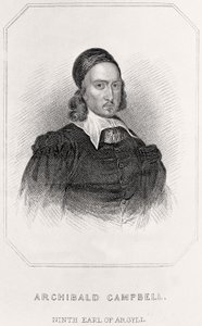 Portrét Archibalda Campbella, 9. hraběte z Argyll, 1835 od English School