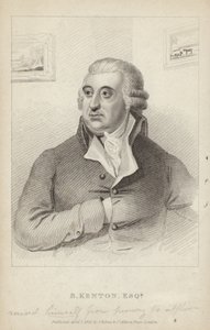 Portrét Benjamina Kentona od English School