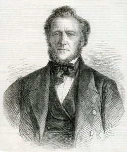 Portrét Brighama Younga, 1861 od English School