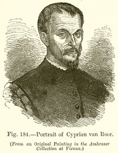 Portrét Cypriana Van Roora od English School