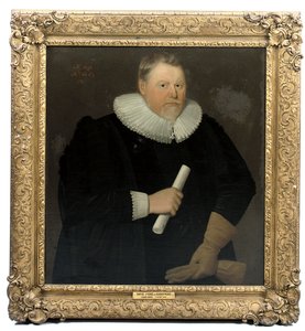 Portrét Davida, 1. hraběte z Barrymore, kolem roku 1636 od English School
