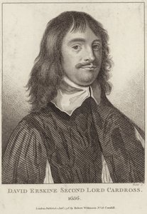 Portrét Davida Erskina, druhého lorda Cardrosse od English School