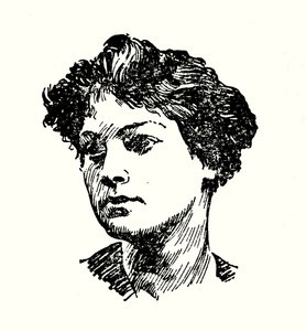Portrét Dorothy Parkerové (litografie) od English School