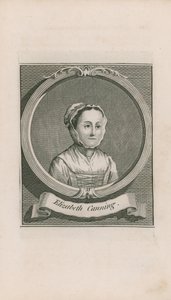 Portrét Elizabeth Canning od English School