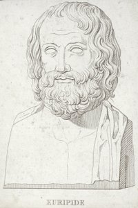 Portrét Euripida