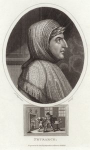 Portrét Francesca Petrarca od English School