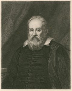 Portrét Galileo Galilei od English School