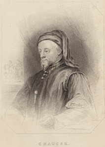 Portrét Geoffreyho Chaucera od English School