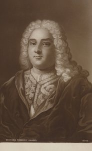 Portrét George Friedricha Händela od English School