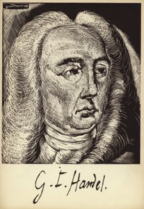 Portrét George Friedricha Händela od English School