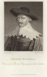 Portrét George Withera od English School