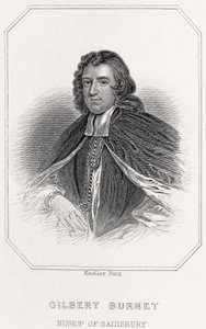 Portrét Gilberta Burneta, biskupa ze Salisbury od English School
