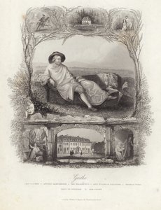 Portrét Goetha od English School