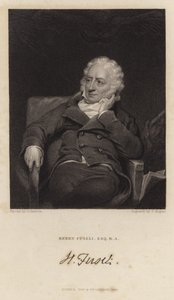 Portrét Henryho Fuseliho od English School