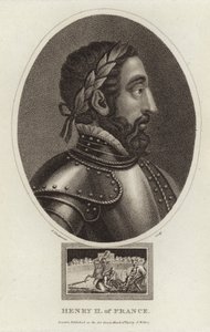 Portrét francouzského Jindřicha II od English School