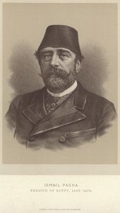 Portrét Ismail Pasha od English School