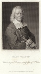 Portrét Izaaka Waltona od English School