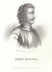 Portrét Johna Balliola od English School