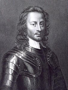Portrét Johna Hampdena (1594-1643) (rytina) od English School