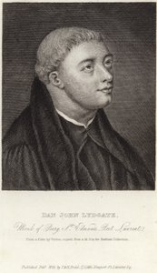 Portrét Johna Lydgatea z Bury od English School