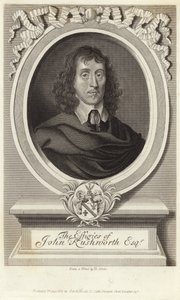 Portrét Johna Rushwortha od English School