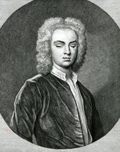 Portrét Johna Stanleyho (1712-86) (rytina) od English School