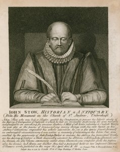 Portrét Johna Stowa od English School