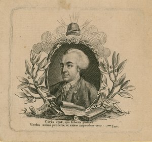 Portrét Johna Wilkese od English School