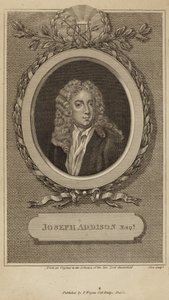 Portrét Josepha Addisona od English School