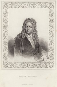 Portrét Josepha Addisona od English School