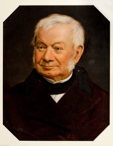 Portrét Josepha Liveseyho (olej na papíře)