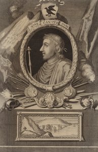 Portrét krále Canute od English School