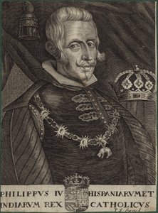Portrét španělského krále Filipa IV od English School