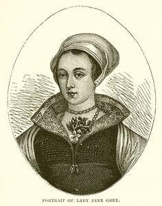 Portrét lady Jane Grayové od English School