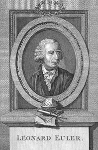 Portrét Leonarda Eulera (1707–1783) od English School