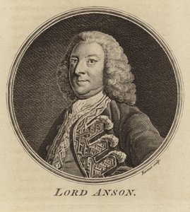 Portrét lorda Ansona od English School