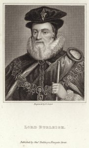 Portrét lorda Burleigha od English School