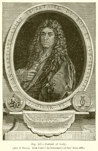 Portrét Lully od English School
