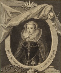 Portrét Marie, skotské královny od English School
