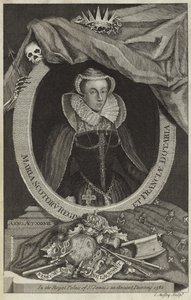 Portrét Marie, skotské královny od English School